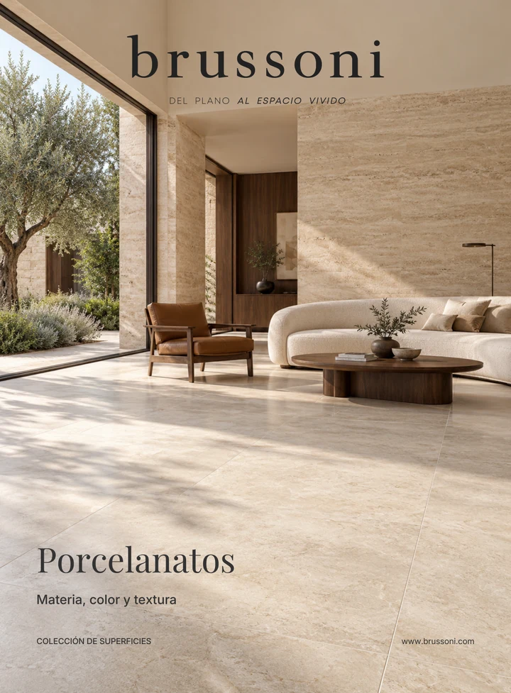 Portada del catálogo Porcelanatos